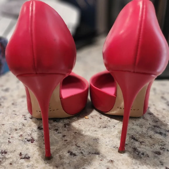 CASADEI pink classic heels new w/defect size 11 - Picture 7 of 7